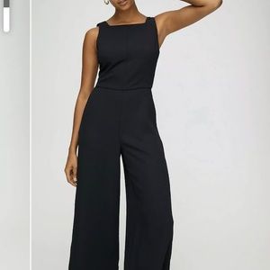 Wilfred Aritzia ecoulement jumpsuit black